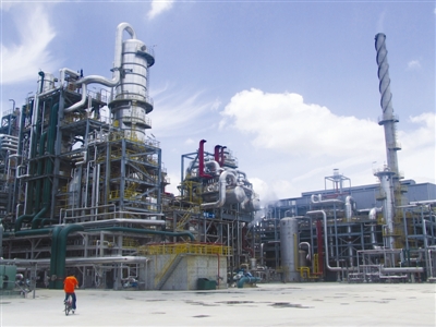 泉州60萬噸級石化PTA項目全面進入試運行